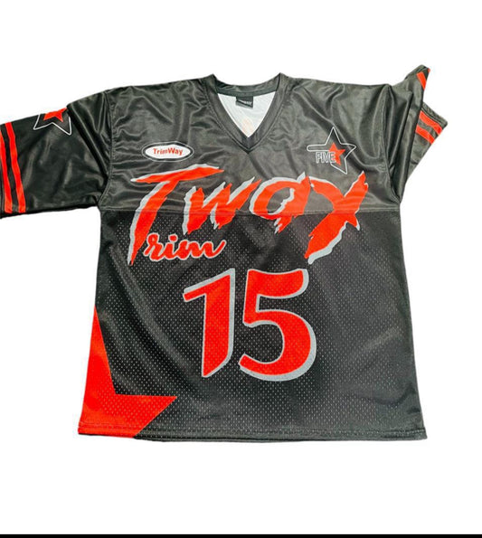 Red/Black TrimWay Jersey