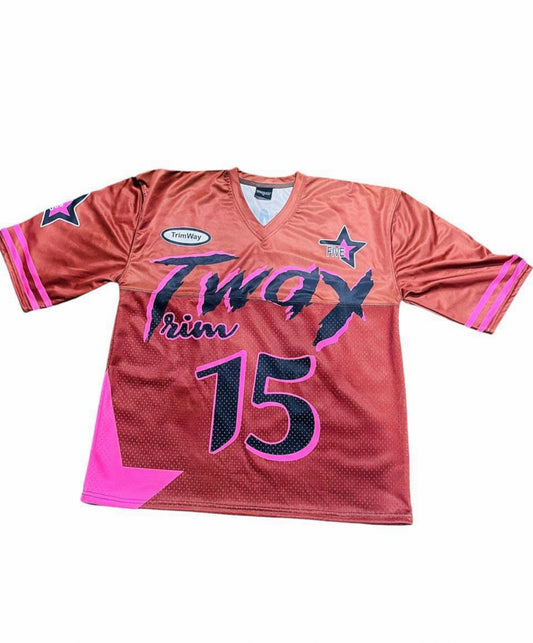 Brown/Pink TrimWay Jersey