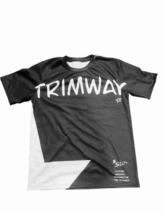 Black/White TrimWay Signature Tee